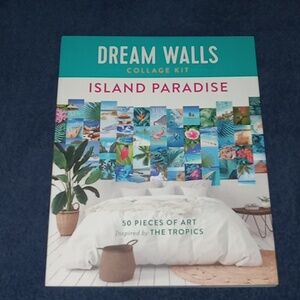 Island Paradise Dream Walls Collage Kit